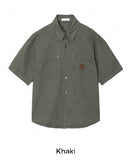 Raydon Patch Cotton Work Shirt