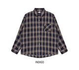 Doze loose fit check shirt