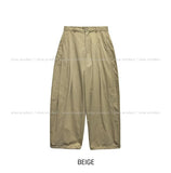 Ruben Two-Pin Tuck Two-Way Chino Pants