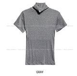 [U-BASIC] Jelly Ribbed Slim Short Polar Short Sleeve