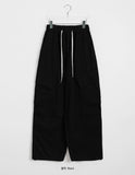 [unisex] Ruku String Banding Balloon Cargo Wide Pants