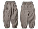 low key banding cool balloon pants