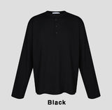 Kuro henry-neck long sleeves