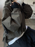 Millet Khaki Hooded Anorak