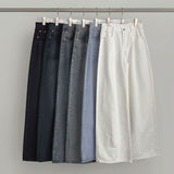 Loose Wide Clean Washing Four-Season Denim Cotton Pants