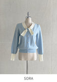 Rendry Ribbon Color Matching Tie Knit