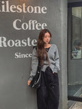[U-BASIC] Ale Corsel V-neck Cardigan