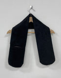 [Muffler set] Cien mohair no-collar short jacket