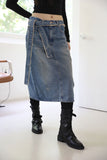 Della ribbed knee socks