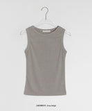 Hoolie Color Basic Ribbed Sleeveless