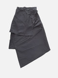 Belted Three-Way Long Skirt