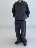 Nylon Thin Over Button Jacket