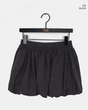 Lian Pumpkin Balloon Short Skirt