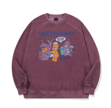 Delight Bear Raglan Pigment Sweatshirt