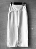 Layered Flat Long Skirt