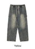 Evan Carpenter Washing Banded Denim Pants