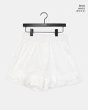 Haren Tiered Frill Banding Short Pants