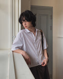 Holden Stripe Crop Shirt