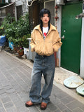 LOVE ME HALF CROP T