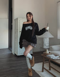 Churu Tiered Cutting Skirt Pants