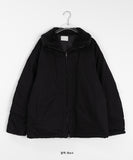 [unisex] Ronta fleece string two-way field jacket