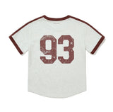 93 Track Crop Ringer T-Shirt