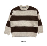 BOLD STRIPE OVER KNIT