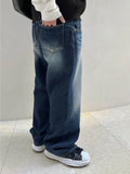 Unique highlight blue denim