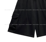 Side Round Pile Bermuda Pants