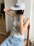 KITSCH PRINT KNIT SLEEVELESS