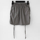 Warney shirring nylon skirt