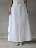 Rugyu Button Skirt