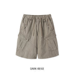 Keshi Pigment Washed Cargo Bermuda Shorts