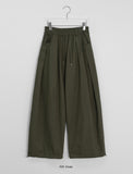 [Unisex] Cruhi Keyring Banding Balloon Wide Pants