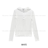 Lighty Half Zip-Up Slim Hoodie