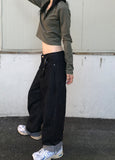 DEEP NECK CROP T