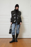 rider leather middle boots