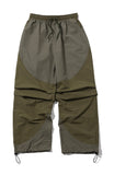 Round Cut Dart Nylon Pants