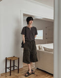Becca Cargo Bermuda Cotton Pants