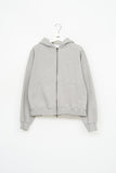 Cada Rivet Cropped Zip Hoodie