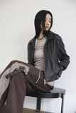 Urban Two-Way Leather Jacket