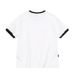 Heart Clef CROP Ringer Short Sleeve Tee