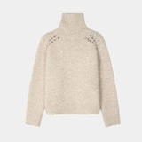 Tessie Stitch High Neck Two-Way Knit