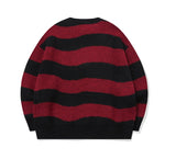 Wave Brush Stripe Sweater