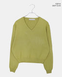 Kanni Basic V-Neck Long Sleeve Knit