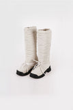 padded long boots