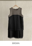 Robin Tweed Pleated Mini One Piece