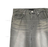 Demo Washing Gray Denim Pants