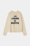 LA MAISON DE MES REVES PULLOVER KNIT
