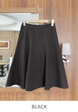 Jerry Flare Span Midi Skirt